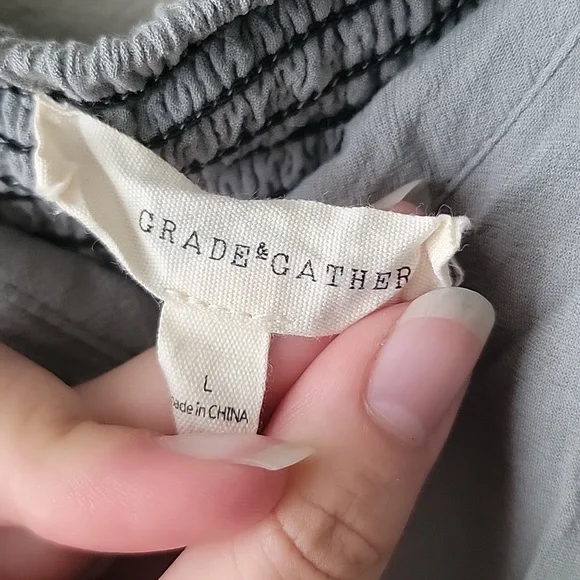 Grade & Gather Green Dress - Picture 3 of 6